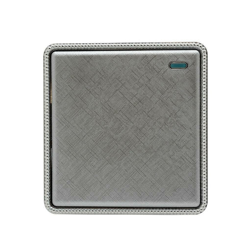 Brushed Chrome Screwless Light Switches & Socket