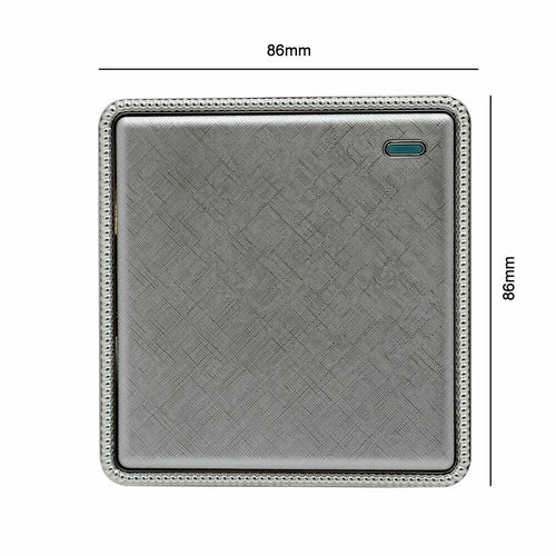 1/2/3 Gang Wall Switch Screw less Brushed Gold Light Switch~3616