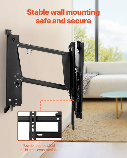 Motorized TV Wall Mount, TV Mount for 32 to 65 Inch TV, Electric